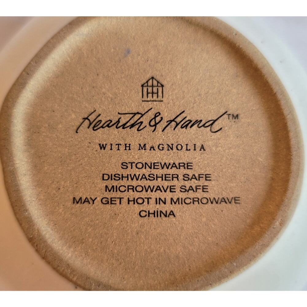 Hearth & Hand Magnolia Headquarters Stoneware Mini Dessert Bowl 2017 CottageCore - Picture 13 of 13